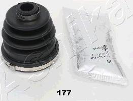 Ashika 63-01-177 - Putekļusargs, Piedziņas vārpsta www.autospares.lv