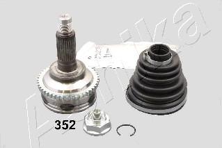 Ashika 62-03-352 - Šarnīru komplekts, Piedziņas vārpsta www.autospares.lv