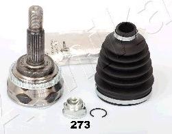 Ashika 62-02-273 - Šarnīru komplekts, Piedziņas vārpsta www.autospares.lv