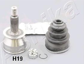 Ashika 62-0H-H19 - Šarnīru komplekts, Piedziņas vārpsta www.autospares.lv