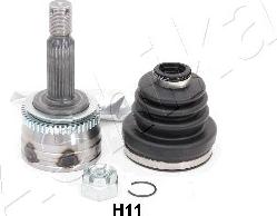 Ashika 62-0H-H11 - Шарнирный комплект, ШРУС, приводной вал www.autospares.lv