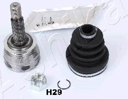 Ashika 62-0H-H29 - Шарнирный комплект, ШРУС, приводной вал www.autospares.lv