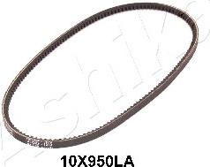 Ashika 109-10X950LA - Клиновой ремень, поперечные рёбра www.autospares.lv