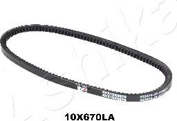 Ashika 109-10X670LA - Ķīļsiksna www.autospares.lv