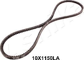 Ashika 109-10X1150 - Клиновой ремень, поперечные рёбра www.autospares.lv