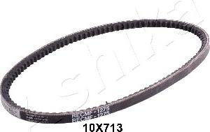 Ashika 109-10X713 - Клиновой ремень, поперечные рёбра www.autospares.lv