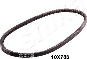 Ashika 109-10X788 - Клиновой ремень, поперечные рёбра www.autospares.lv