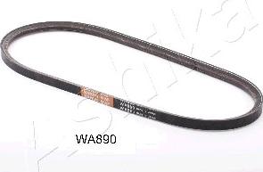 Ashika 109-WA890 - Клиновой ремень, поперечные рёбра www.autospares.lv