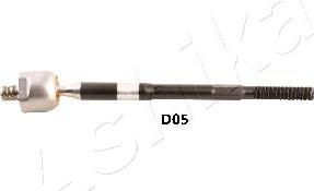 Ashika 103-0D-D05 - Aksiālais šarnīrs, Stūres šķērsstiepnis www.autospares.lv