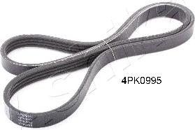 Ashika 112-4PK995 - V-Ribbed Belt www.autospares.lv