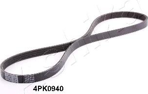 Ashika 112-4PK940 - V-Ribbed Belt www.autospares.lv