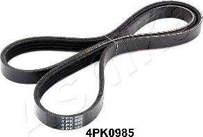 Ashika 112-4PK985 - Ķīļrievu siksna autospares.lv