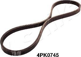 Ashika 112-4PK0745 - Ķīļrievu siksna www.autospares.lv