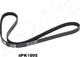 Ashika 112-4PK1095 - Ķīļrievu siksna www.autospares.lv