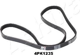 Ashika 112-4PK1235 - Ķīļrievu siksna autospares.lv