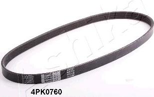 Ashika 112-4PK760 - V-Ribbed Belt www.autospares.lv