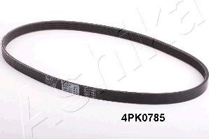 Ashika 112-4PK785 - Поликлиновой ремень www.autospares.lv