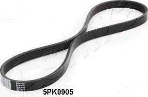 Ashika 112-5PK905 - V-Ribbed Belt www.autospares.lv