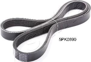 Ashika 112-5PK890 - V-Ribbed Belt www.autospares.lv