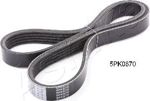 Ashika 112-5PK870 - Ķīļrievu siksna autospares.lv