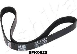 Ashika 112-6PK925 - V-Ribbed Belt www.autospares.lv