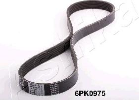 Ashika 112-6PK975 - V-Ribbed Belt www.autospares.lv