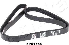 Ashika 112-6PK1555 - Ķīļrievu siksna autospares.lv