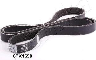 Ashika 112-6PK1690 - Поликлиновой ремень www.autospares.lv