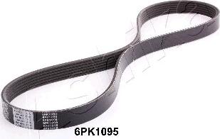 Ashika 112-6PK1095 - V-Ribbed Belt www.autospares.lv