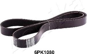 Ashika 112-6PK1080 - V-Ribbed Belt www.autospares.lv