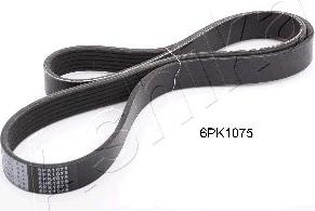 Ashika 112-6PK1075 - V-Ribbed Belt www.autospares.lv