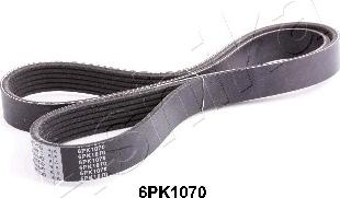 Ashika 112-6PK1070 - V-Ribbed Belt www.autospares.lv