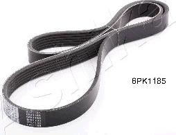 Ashika 112-6PK1185 - V-Ribbed Belt www.autospares.lv