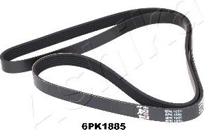 Ashika 112-6PK1885 - Ķīļrievu siksna www.autospares.lv