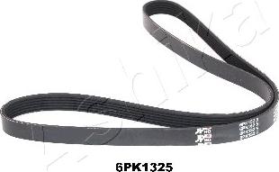 Ashika 112-6PK1325 - Поликлиновой ремень www.autospares.lv