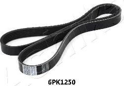 Ashika 112-6PK1250 - V-Ribbed Belt www.autospares.lv