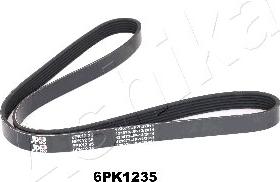 Ashika 112-6PK1235 - Ķīļrievu siksna www.autospares.lv