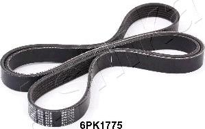 Ashika 112-6PK1775 - V-Ribbed Belt www.autospares.lv