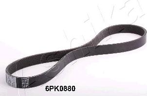 Ashika 112-6PK880 - Поликлиновой ремень www.autospares.lv