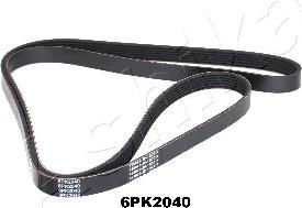 Ashika 112-6PK2040 - V-Ribbed Belt www.autospares.lv