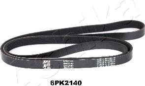 Ashika 112-6PK2140 - Ķīļrievu siksna www.autospares.lv