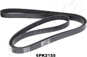 Ashika 112-6PK2155 - Ķīļrievu siksna autospares.lv