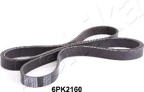 Ashika 112-6PK2160 - V-Ribbed Belt www.autospares.lv