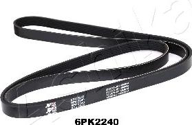 Ashika 112-6PK2240 - Ķīļrievu siksna autospares.lv