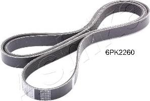 Ashika 112-6PK2260 - V-Ribbed Belt www.autospares.lv