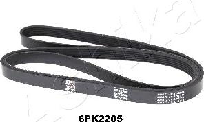 Ashika 112-6PK2205 - Ķīļrievu siksna autospares.lv