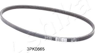 Ashika 112-3PK665 - Ķīļrievu siksna www.autospares.lv