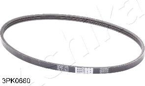 Ashika 112-3PK660 - Поликлиновой ремень www.autospares.lv