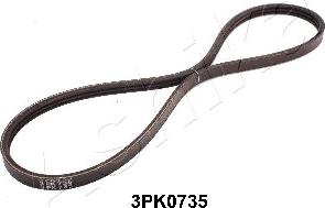 Ashika 112-3PK0735 - Ķīļrievu siksna autospares.lv