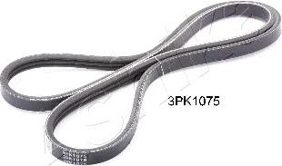 Ashika 112-3PK1075 - Ķīļrievu siksna autospares.lv